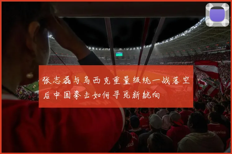 张志磊与乌西克重量级统一战落空后中国拳击如何寻觅新航向